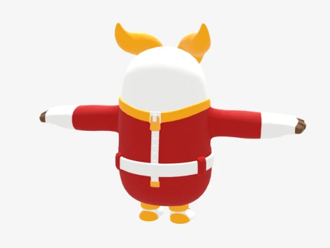 Guff Gringle Fall Guy - Fortnite 3D Model