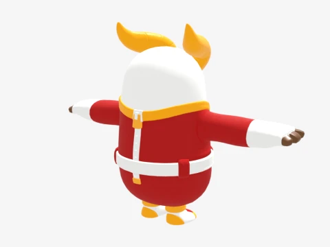 Guff Gringle Fall Guy - Fortnite 3D Model