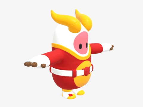 Guff Gringle Fall Guy - Fortnite 3D Model