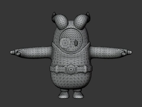 Guff Gringle Fall Guy - Fortnite 3D Model