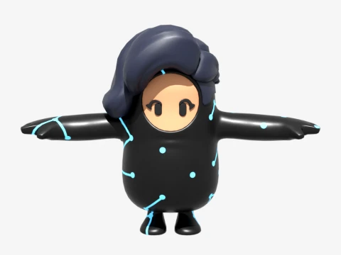 Astra Fall Guy - Fortnite 3D Model