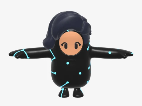 Astra Fall Guy - Fortnite 3D Model