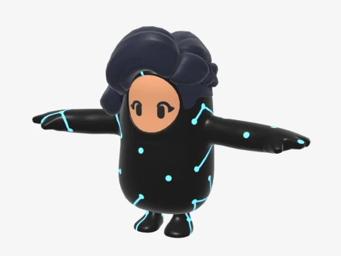 Astra Fall Guy - Fortnite 3D Model