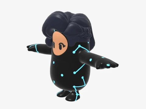 Astra Fall Guy - Fortnite 3D Model