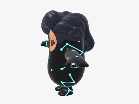 Astra Fall Guy - Fortnite 3D Model