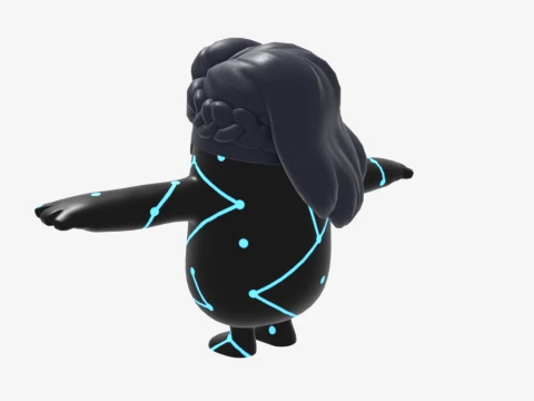Astra Fall Guy - Fortnite 3D Model