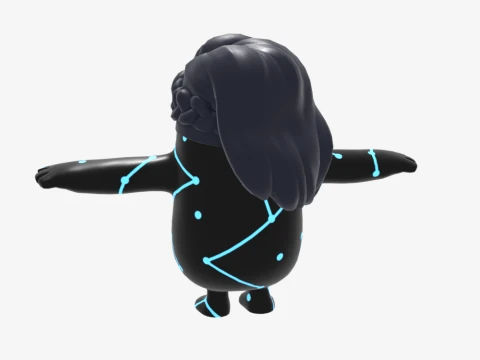 Astra Fall Guy - Fortnite 3D Model