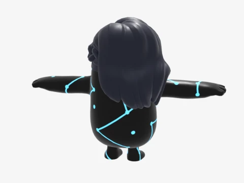 Astra Fall Guy - Fortnite 3D Model