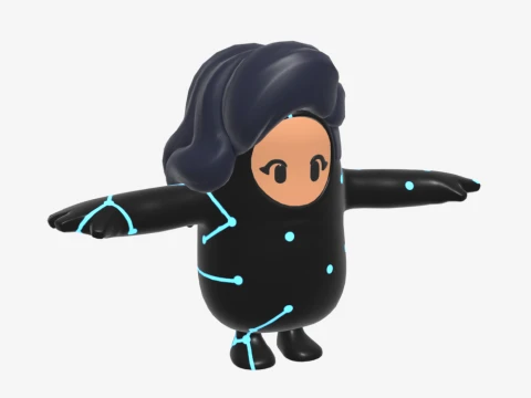Astra Fall Guy - Fortnite 3D Model