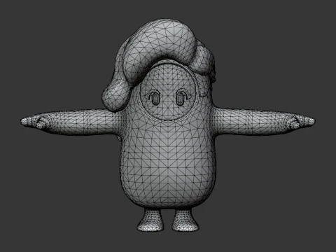 Astra Fall Guy - Fortnite 3D Model