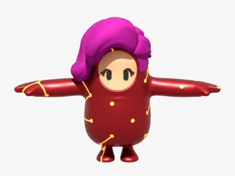 Starflare Fall Guy - Fortnite 3D Model