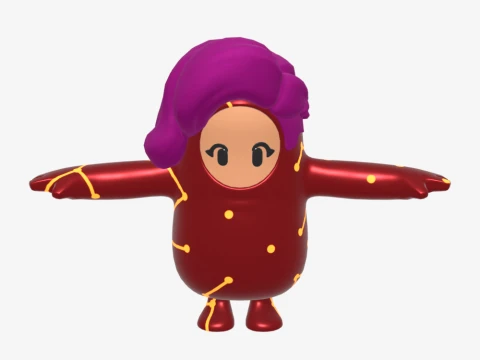 Starflare Fall Guy - Fortnite 3D Model