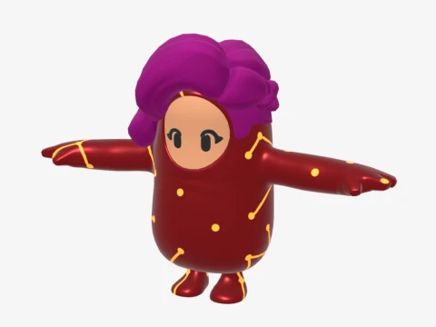 Starflare Fall Guy - Fortnite 3D Model
