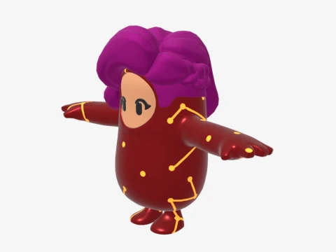 Starflare Fall Guy - Fortnite 3D Model