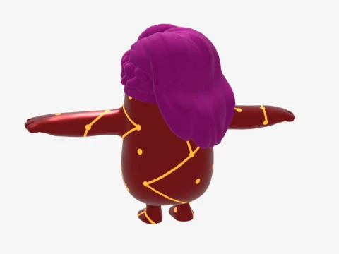 Starflare Fall Guy - Fortnite 3D Model