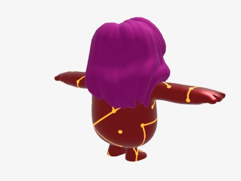 Starflare Fall Guy - Fortnite 3D Model