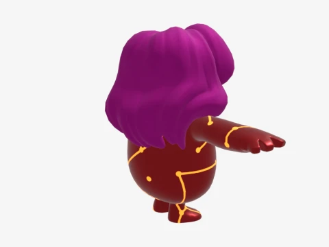 Starflare Fall Guy - Fortnite 3D Model