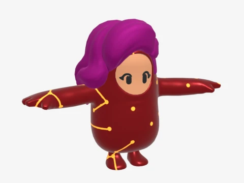 Starflare Fall Guy - Fortnite 3D Model