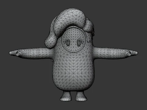 Starflare Fall Guy - Fortnite 3D Model