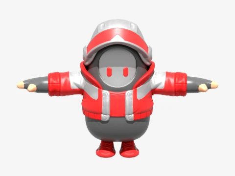 El imprudente Raith Fall Guy - Fortnite Modelo 3D