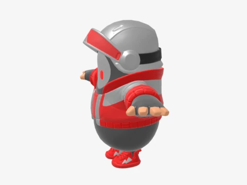 Reckless Raith Fall Guy - Fortnite 3D Model