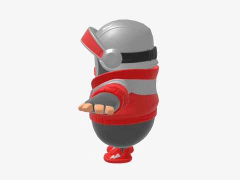 Reckless Raith Fall Guy - Fortnite 3D Model
