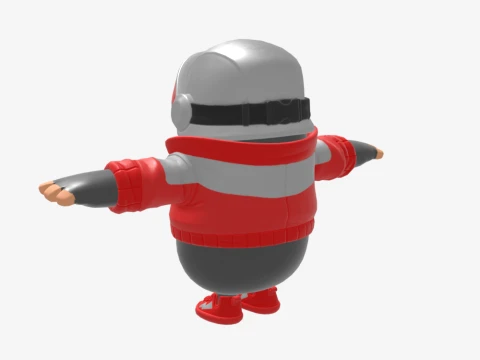 Reckless Raith Fall Guy - Fortnite 3D Model