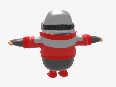 Reckless Raith Fall Guy - Fortnite 3D Model