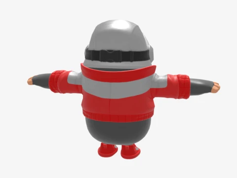 Reckless Raith Fall Guy - Fortnite 3D Model