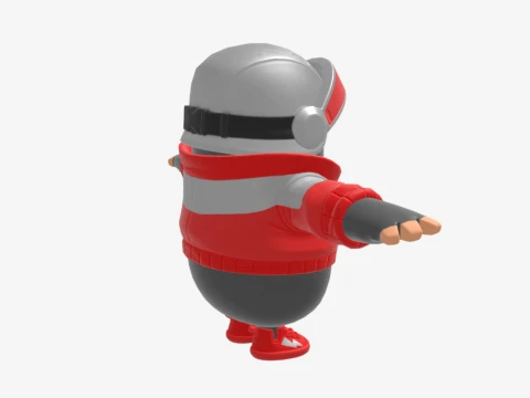 Reckless Raith Fall Guy - Fortnite 3D Model