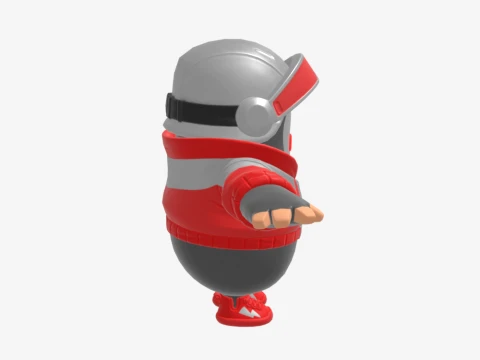 Reckless Raith Fall Guy - Fortnite 3D Model