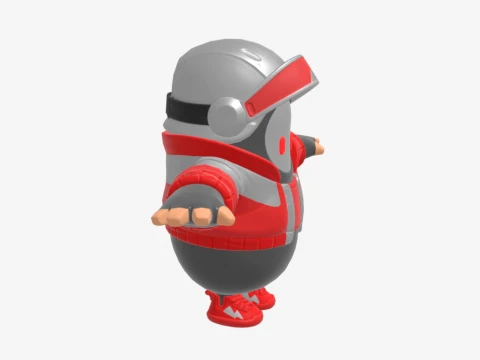 Reckless Raith Fall Guy - Fortnite 3D Model