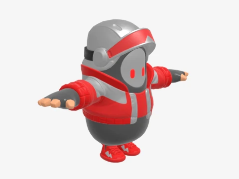 Reckless Raith Fall Guy - Fortnite 3D Model