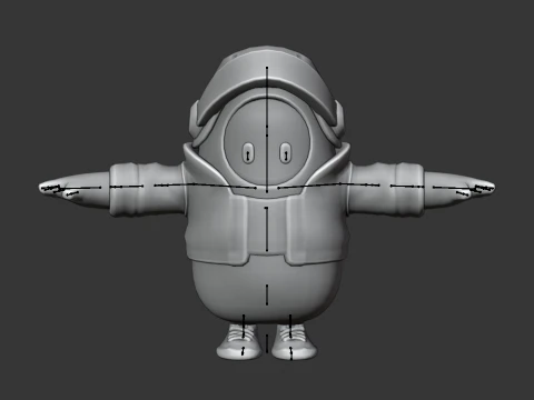 Reckless Raith Fall Guy - Fortnite 3D Model