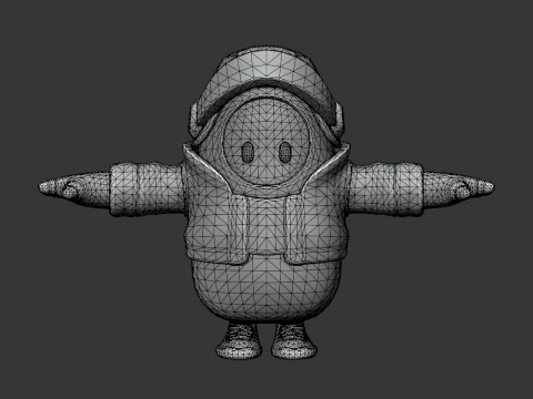 Reckless Raith Fall Guy - Fortnite 3D Model