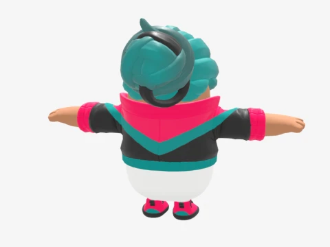 The Operator Fall Guy - Fortnite 3D Model