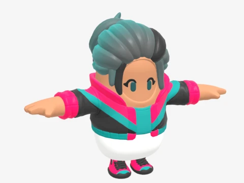 The Operator Fall Guy - Fortnite 3D Model