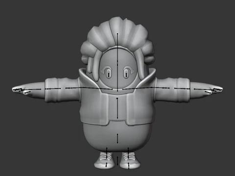 The Operator Fall Guy - Fortnite 3D Model