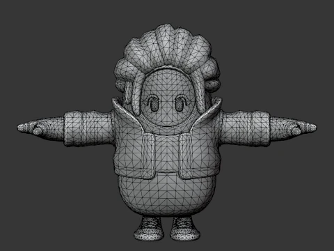 The Operator Fall Guy - Fortnite 3D Model