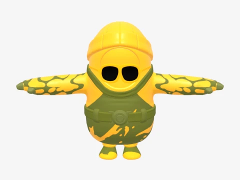 Cobb Fall Guy - Fortnite 3D Model