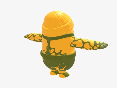 Cobb Fall Guy - Fortnite 3D Model