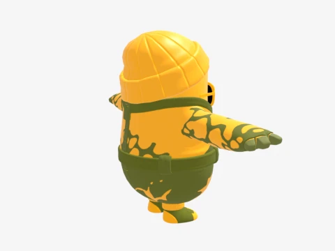 Cobb Fall Guy - Fortnite 3D Model