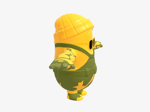 Cobb Fall Guy - Fortnite 3D Model