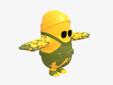 Cobb Fall Guy - Fortnite 3D Model