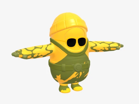 Cobb Fall Guy - Fortnite 3D Model