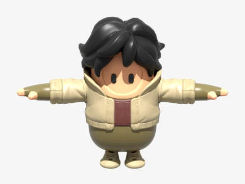 Lorenzo Fall Guy - Fortnite 3D Model