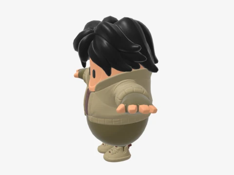 Lorenzo Fall Guy - Fortnite 3D Model