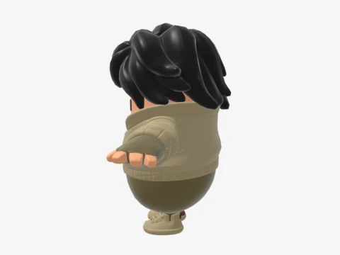 Lorenzo Fall Guy - Fortnite 3D Model