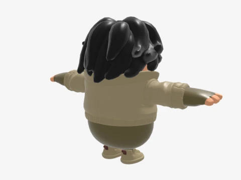 Lorenzo Fall Guy - Fortnite 3D Model