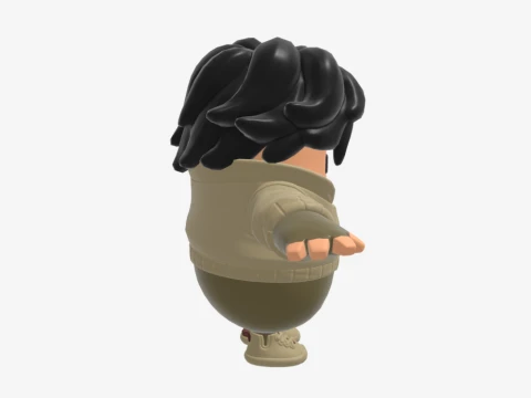 Lorenzo Fall Guy - Fortnite 3D Model